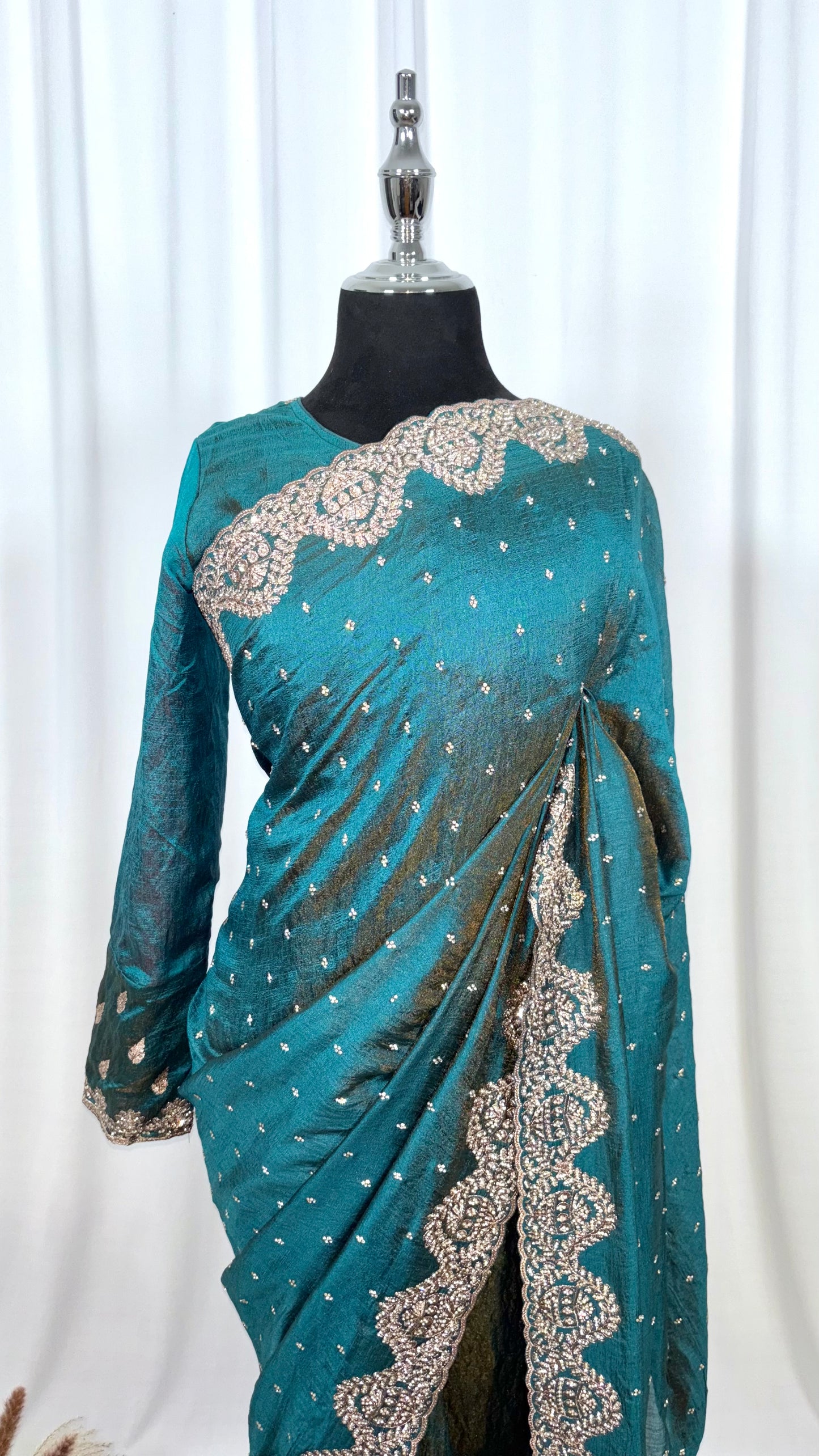 Saree prêt à porter/ One minute saree - Dame de Jade