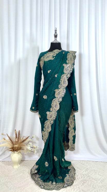 Saree prêt à porter/ One minute saree - Pavlina