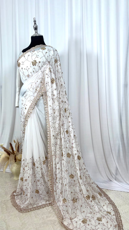 Saree traditionnel - Cloud Leaf