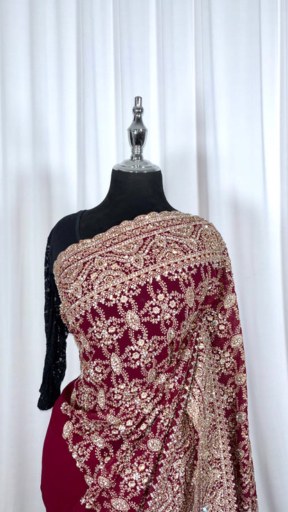 Saree traditionnel - Sembaruthi