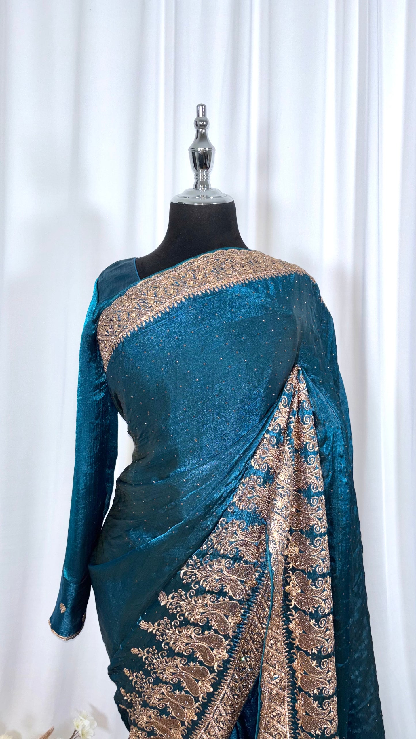 Saree prêt à porter/ One minute saree - Ao Kira