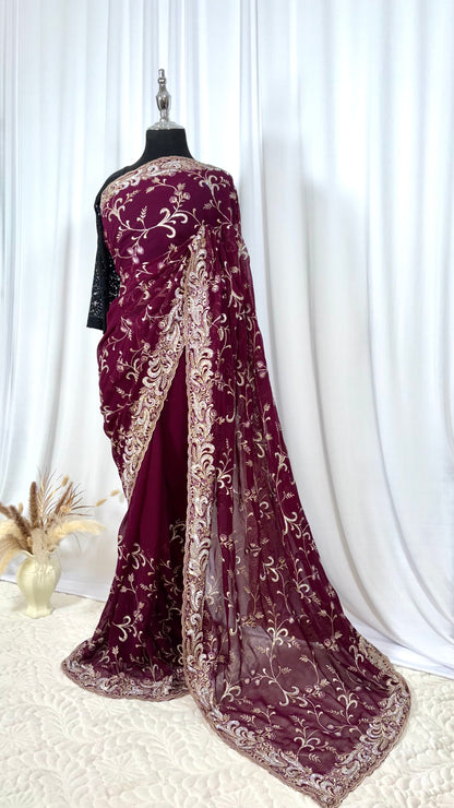 Saree prêt à porter/ One minute saree - Tulip Charm