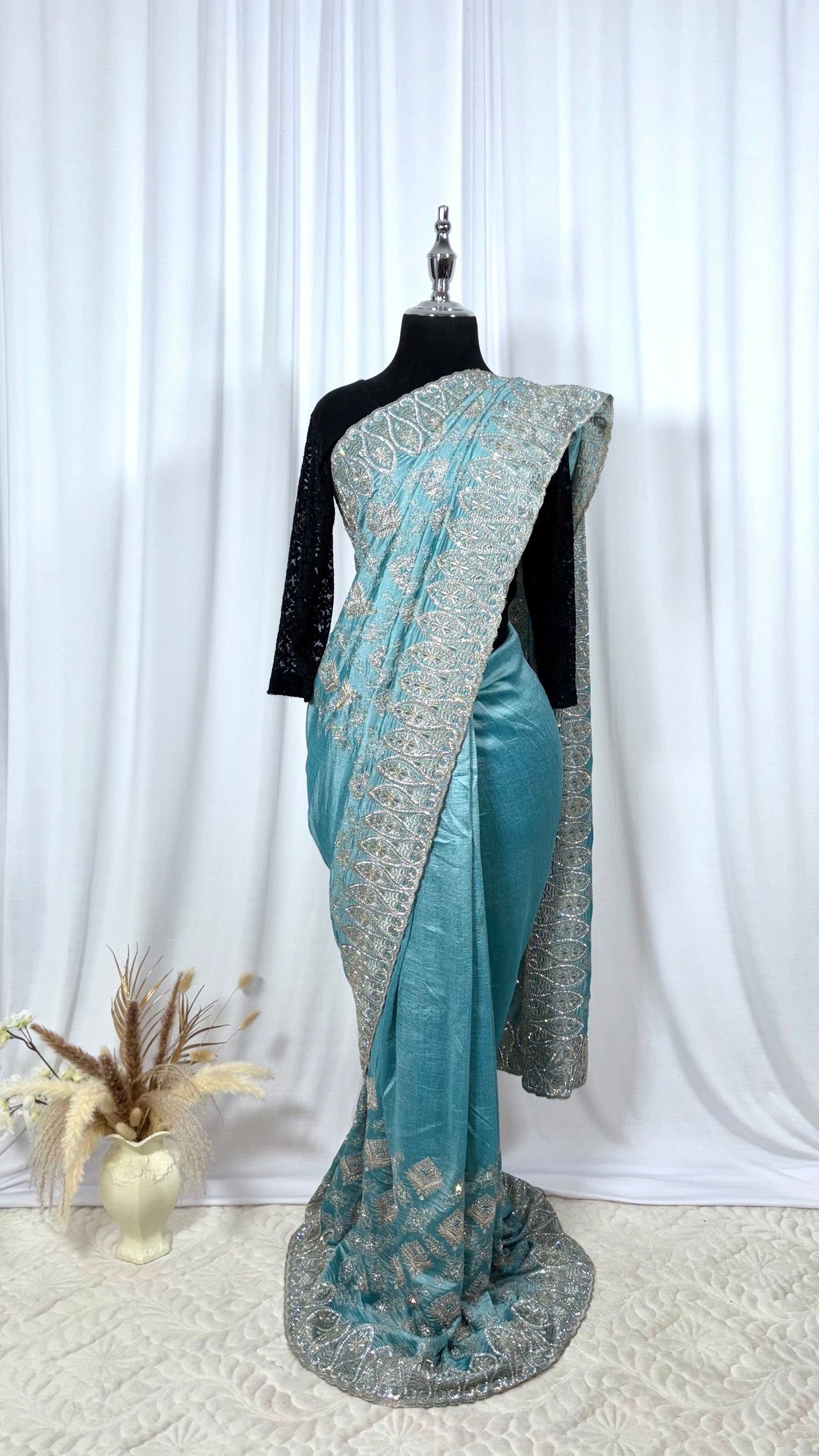 Saree prêt à porter/ One minute saree - Sugar Jewel