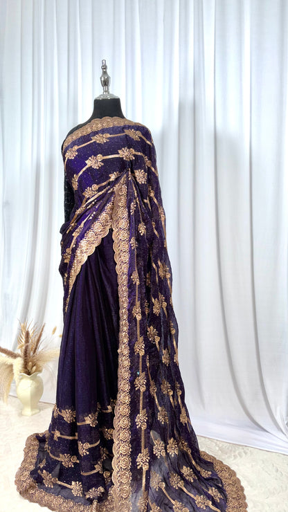 Saree traditionnel - Gulabee Nil
