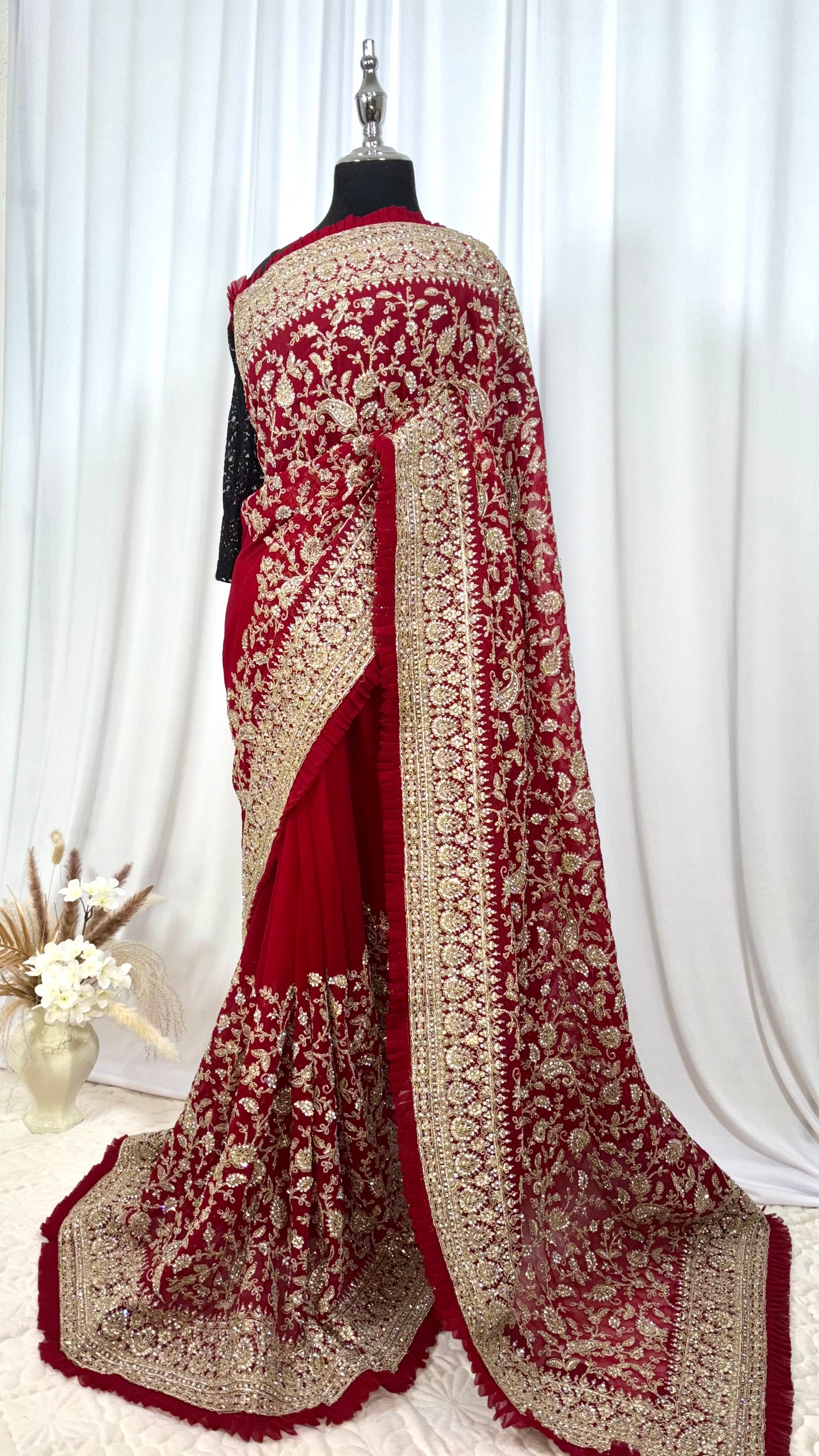 Saree traditionnel - Zelira Ruby