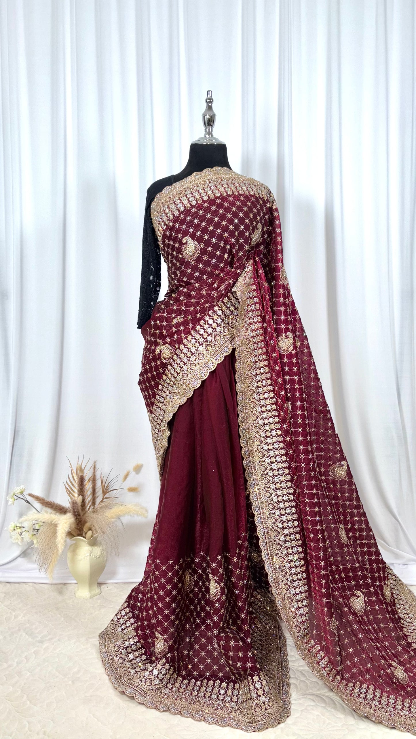 Saree traditionnel - Kani Lem