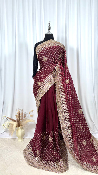 Saree traditionnel - Kani Lem