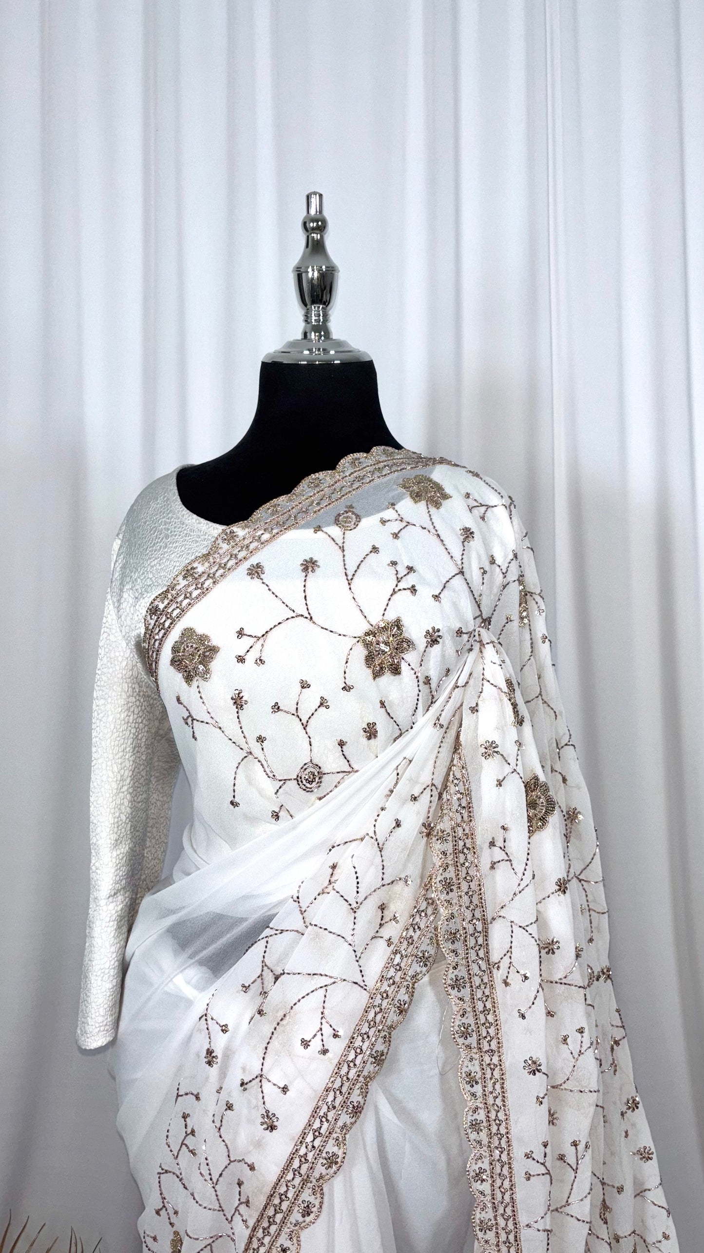 Saree traditionnel - Cloud Leaf