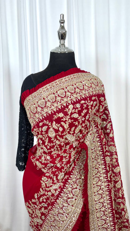 Saree traditionnel - Zelira Ruby