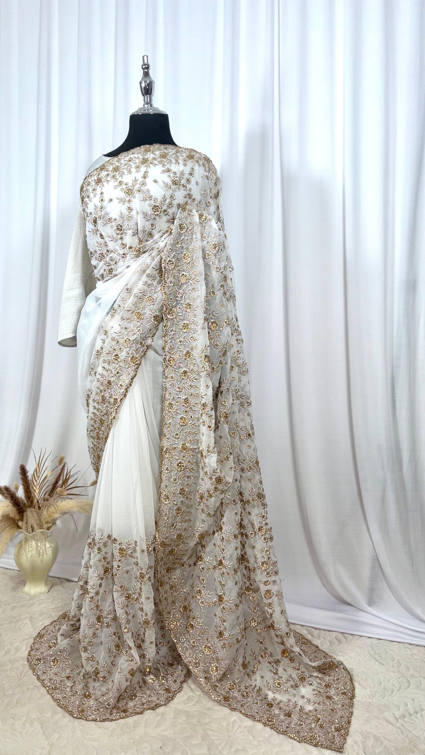 Saree traditionnel - Vennila Gold