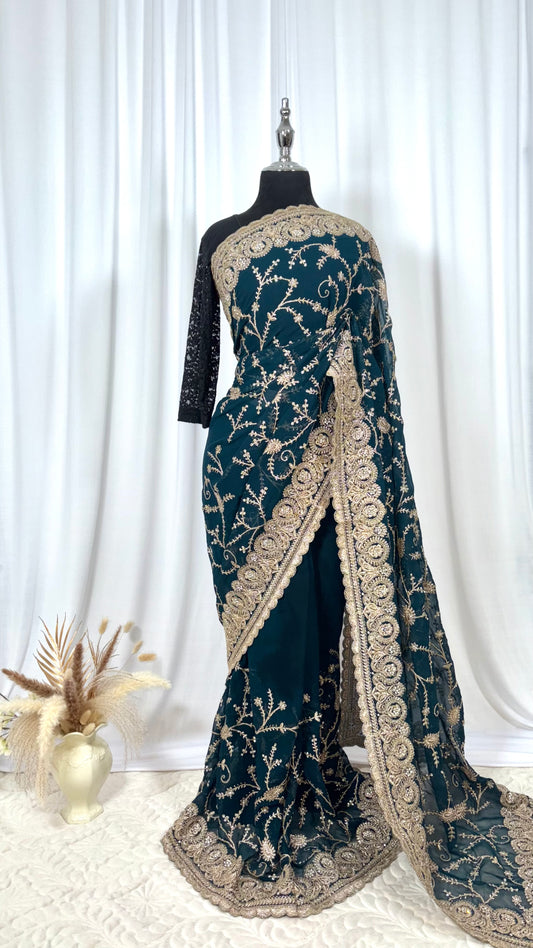 Saree prêt à porter/ One minute saree - Neela Rani