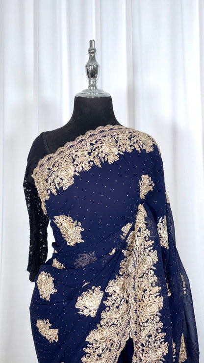 Saree traditionnel - Laam Baleejo