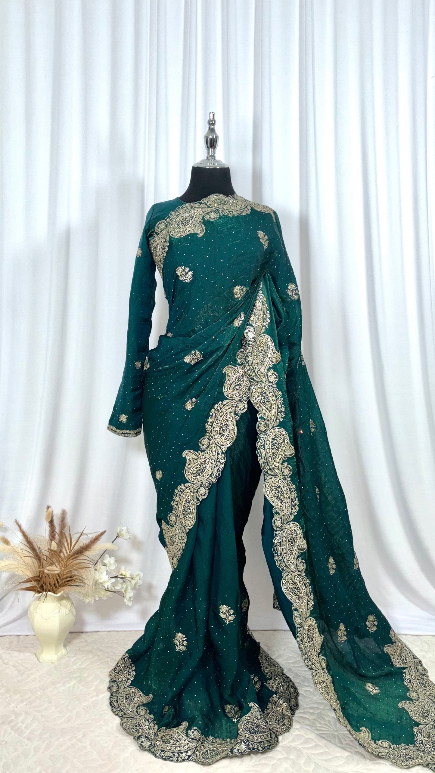 Saree prêt à porter/ One minute saree - Pavlina