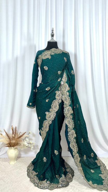 Saree prêt à porter/ One minute saree - Pavlina