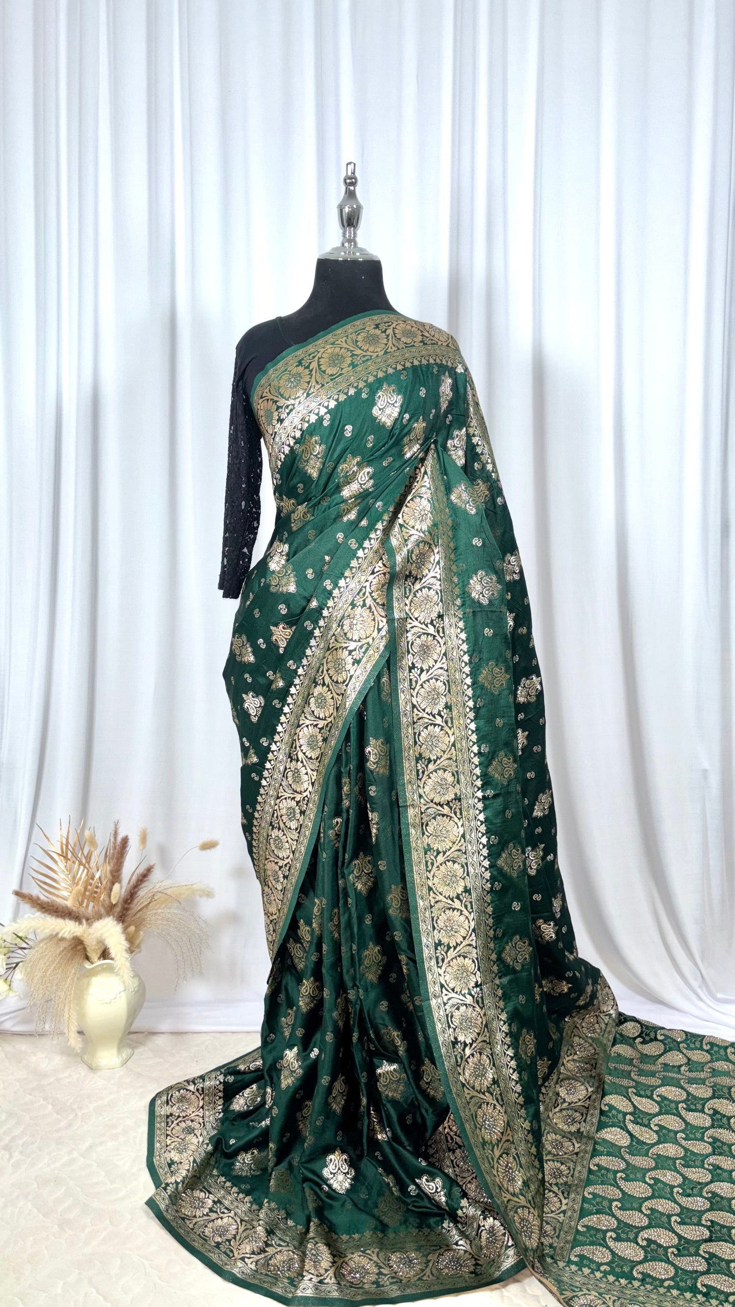Saree traditionnel - Jade Muse