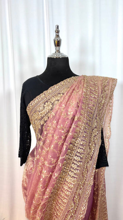 Saree traditionnel - Nectar de Rose
