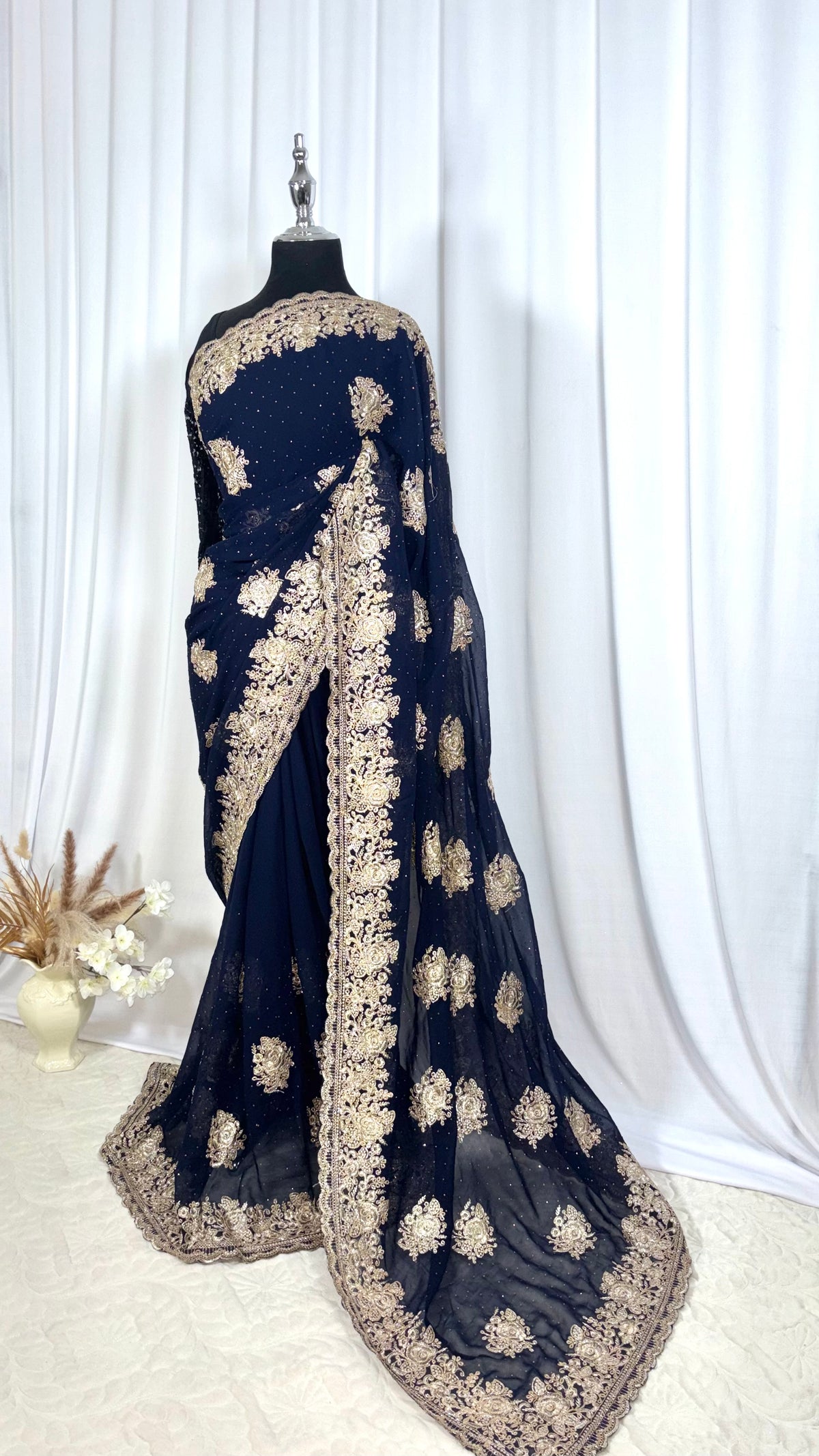 Saree traditionnel - Laam Baleejo