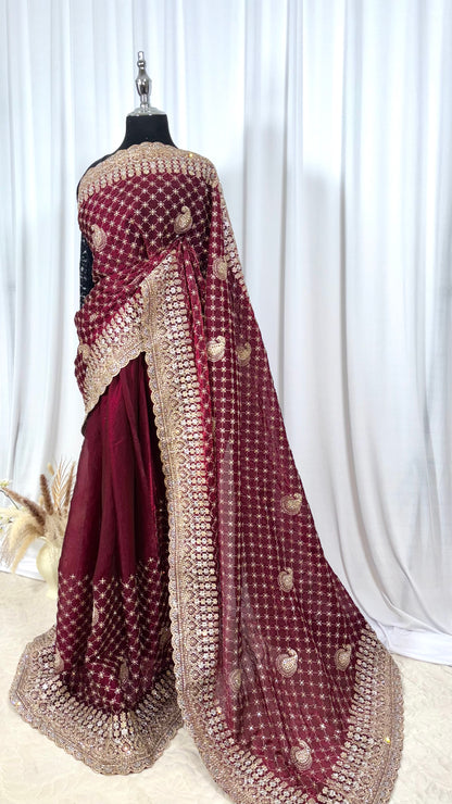 Saree traditionnel - Kani Lem