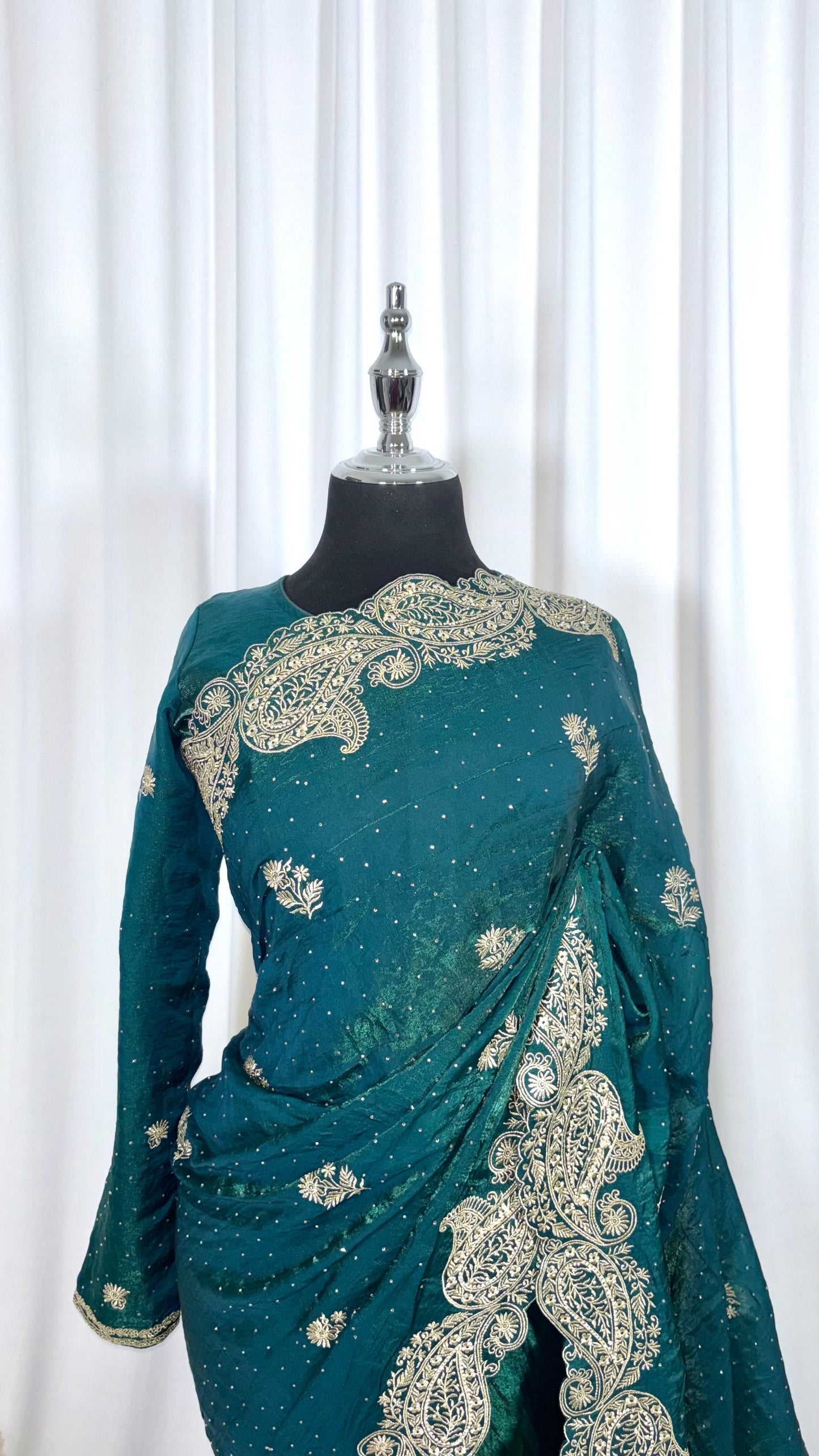 Saree prêt à porter/ One minute saree - Pavlina