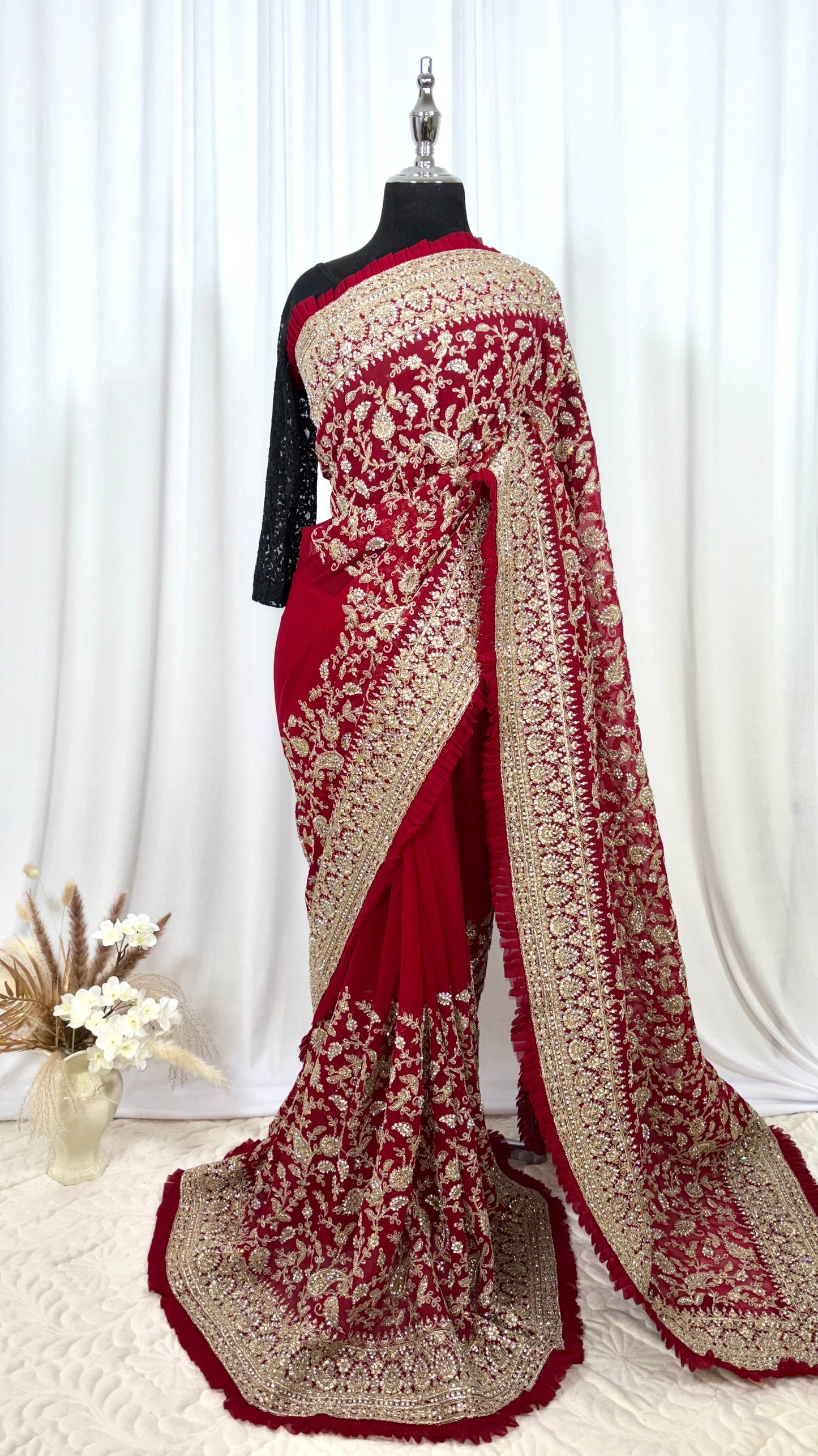 Saree traditionnel - Zelira Ruby