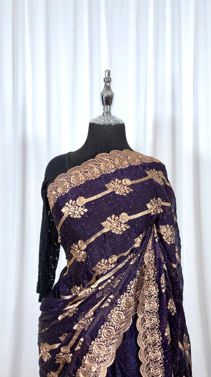 Saree traditionnel - Gulabee Nil