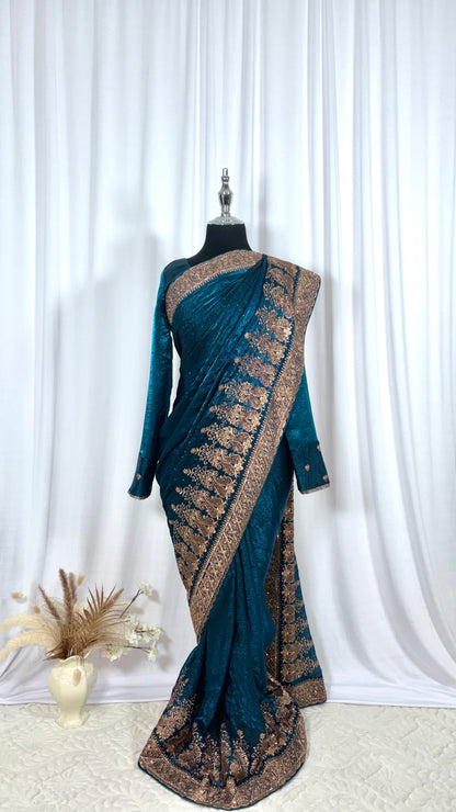 Saree prêt à porter/ One minute saree - Ao Kira