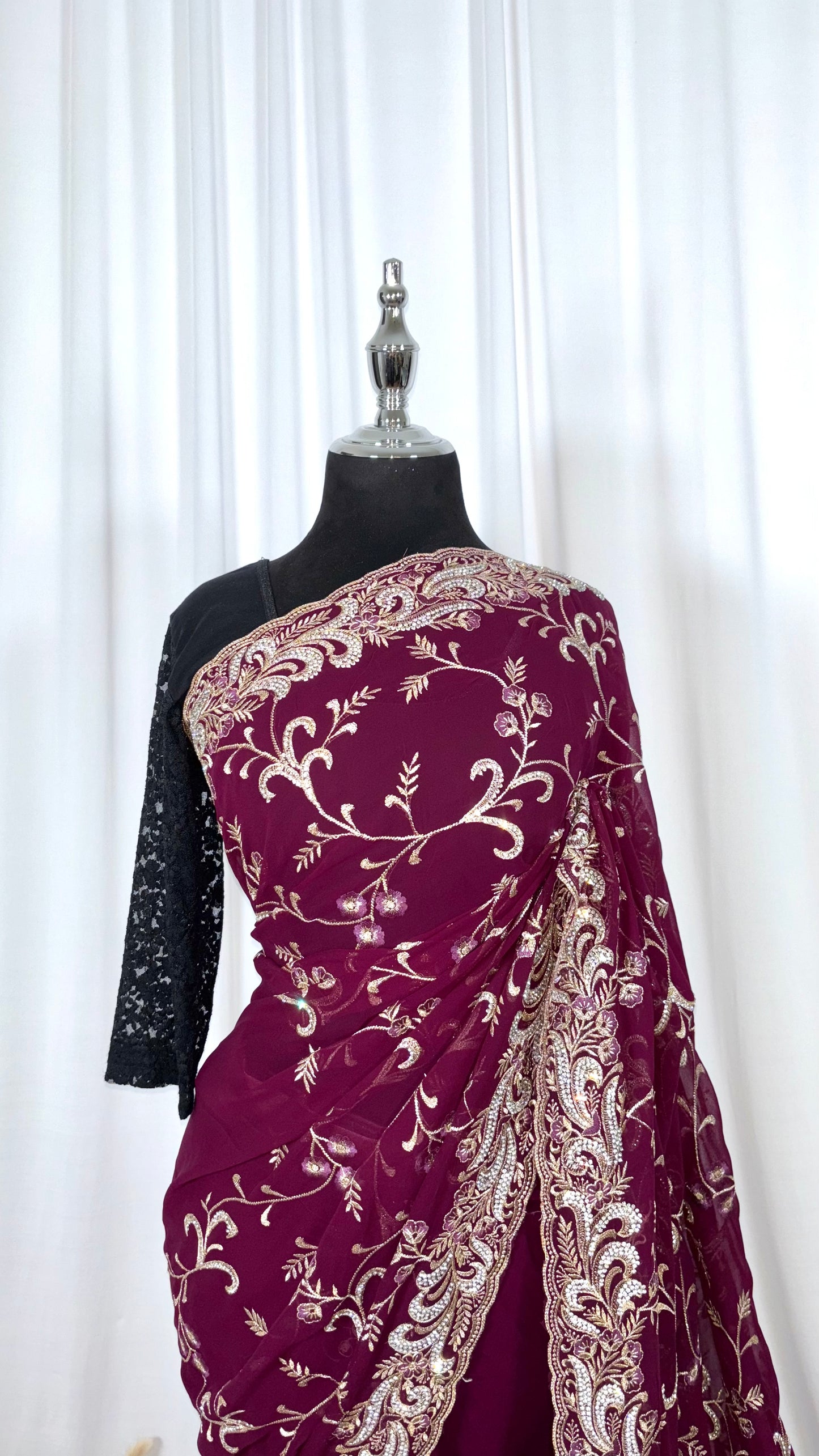 Saree prêt à porter/ One minute saree - Tulip Charm