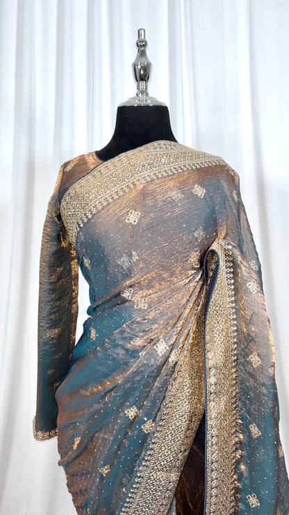 Saree prêt à porter/ One minute saree - Brune Maharani