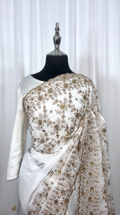 Saree traditionnel - Vennila Gold
